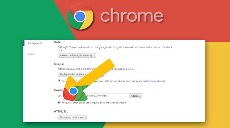 Como Ocultar a Barra de Downloads do Google Chrome